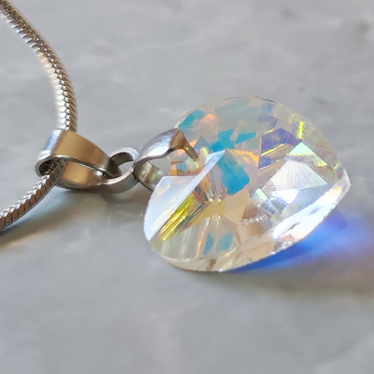 Collar Corazón Diamante