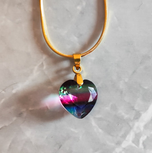 Corazón Aurora Boreal